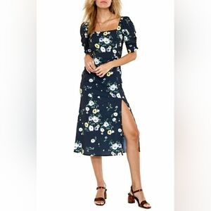 *Heartloom Alice Floral Print Midi Dress – XS